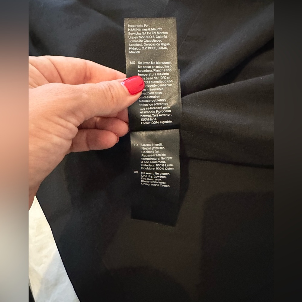 Cos deconstructed wool maxi skirt 4 - Picture 6 of 6